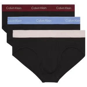Calvin Klein 3-Pack Heren heup slips - Hip Brief - Elastisch katoenen heren onderbroeken multipack