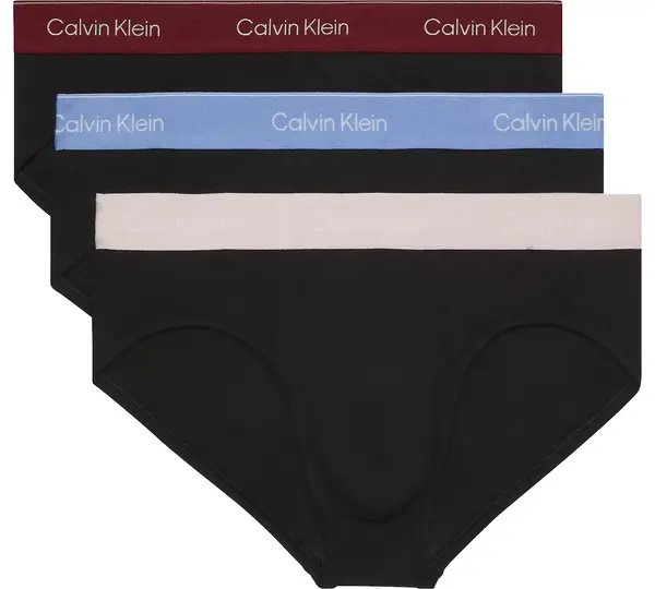 Calvin Klein 3-Pack Heren heup slips - Hip Brief - Elastisch katoenen heren onderbroeken multipack