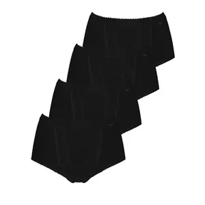 Sloggi 4-pack Control Maxi - corrigerende dames slip - Voordeelverpakking - Multipack - Aanbieding