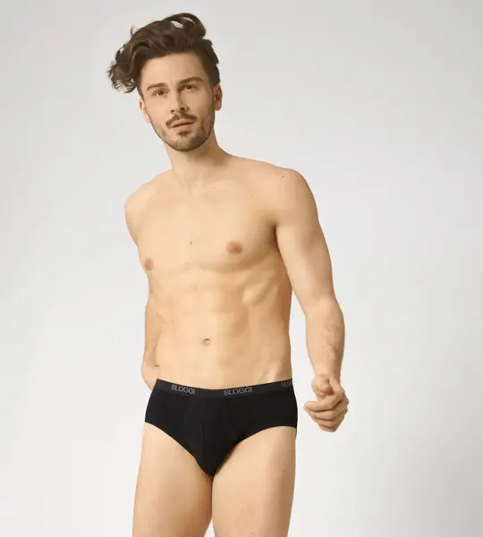 Sloggi 6-pak Basic Midi heren slips - Multipack - Voordeelverpakking - Aanbieding