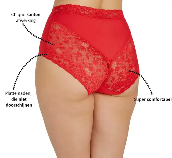 Ten Cate 3-pack secrets kanten high waist slip - 31758 - Voordeelverpakking - Aanbieding Ten Cate 3-pack secrets kanten high waist slip - 31758 - Voordeelverpakking - Aanbieding