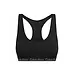 Calvin Klein Bralette dames - Unlined - Katoenen Bh top merk ondergoed - Zonder vulling - Zwart