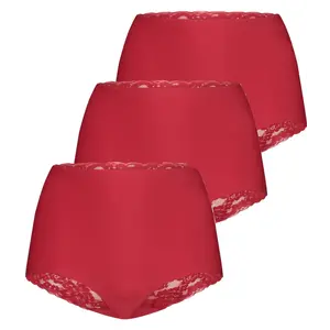 Ten Cate 3-pack secrets kanten high waist slip - 31758 - Voordeelverpakking - Aanbieding Ten Cate 3-pack secrets kanten high waist slip - 31758 - Voordeelverpakking - Aanbieding