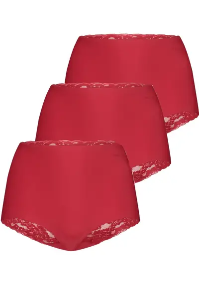 Ten Cate 3-pack secrets kanten high waist slip - 31758 Ten Cate 3-pack secrets kanten high waist slip - 31758