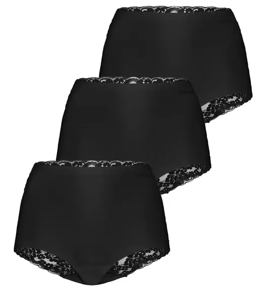 Ten Cate 3-pack secrets kanten high waist slip - 31758 - Voordeelverpakking - Aanbieding Ten Cate 3-pack secrets kanten high waist slip - 31758 - Voordeelverpakking - Aanbieding