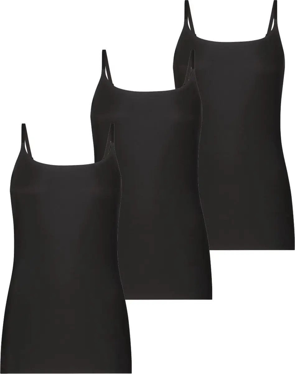 Ten Cate 3-pack Secrets spaghetti hemd naadloos 30249