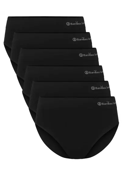 Bamboo Basics 6-pak naadloze dames slips - Belle Bamboo Basics 6-pak naadloze dames slips - Belle
