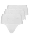 Nina von C 3- pack - dames taille slip kant - Biologisch katoen - Voordeelverpakking - Aanbieding