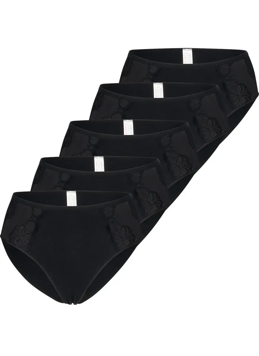 Nina von C 6-pack - dames maxi-taille slip kant Nina von C 6-pack - dames maxi-taille slip kant