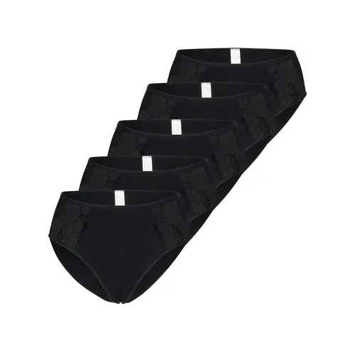 Nina von C 5-pack - dames maxi-taille slip kant Nina von C 5-pack - dames maxi-taille slip kant