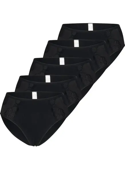 Nina von C 5-pack - dames maxi-taille slip kant Nina von C 5-pack - dames maxi-taille slip kant