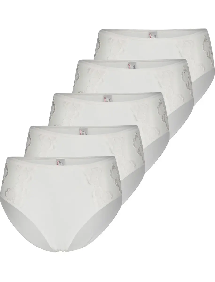 Nina von C 6-pack - dames maxi-taille slip kant Nina von C 6-pack - dames maxi-taille slip kant