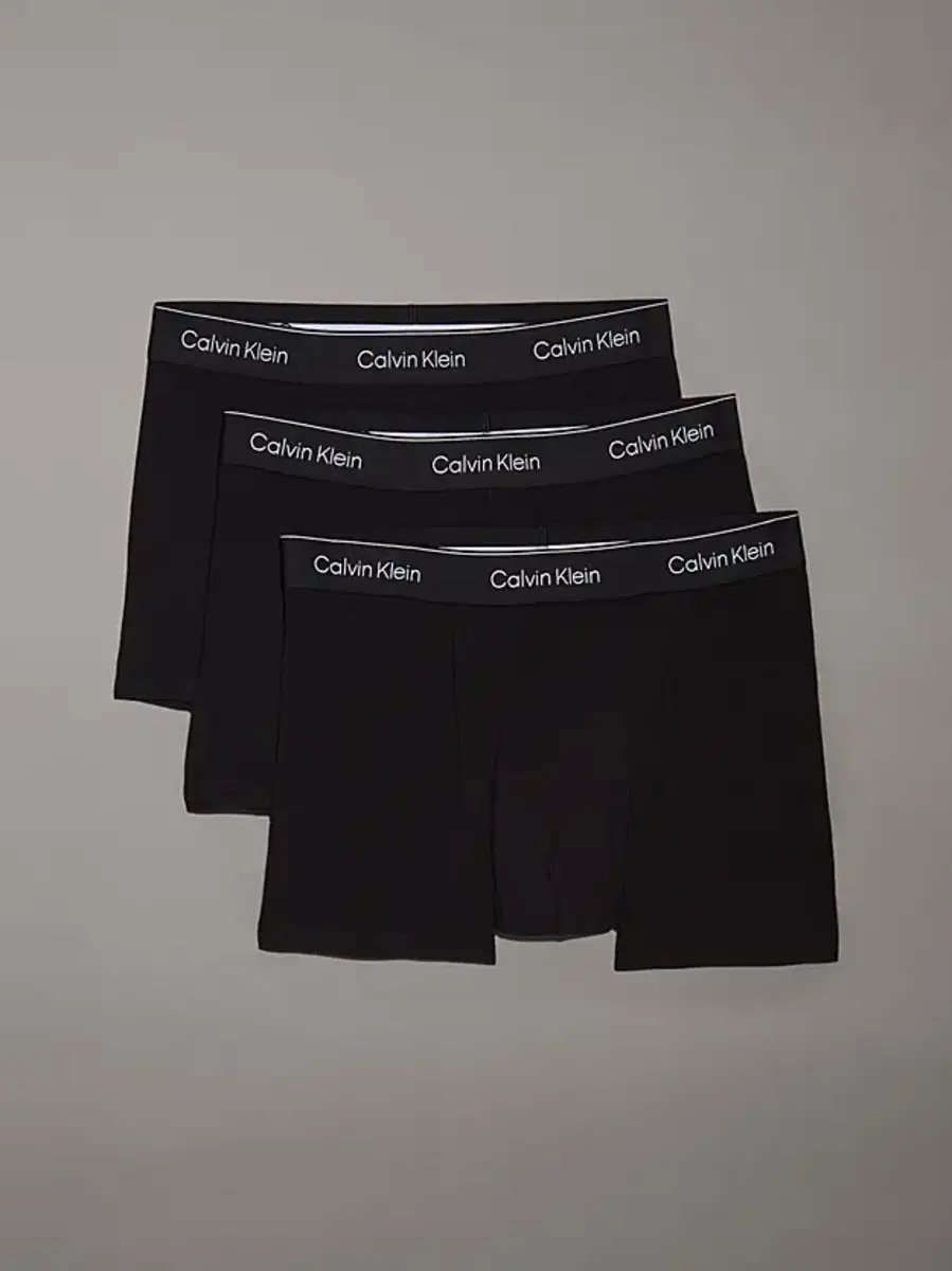 Calvin Klein 3-pack trunks - Icon - Relaxed Fit Cotton