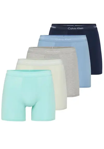 Calvin Klein 5-Pack Heren Boxershorts - Icon Cotton stretch Calvin Klein 5-Pack Heren Boxershorts - Icon Cotton stretch