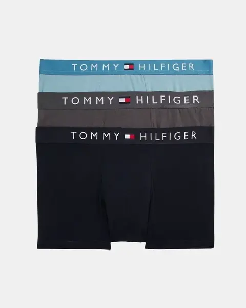 Tommy Hilfiger 3-Pack - Heren Trunks Boxers - Combi - Multipack katoenen heren onderbroeken