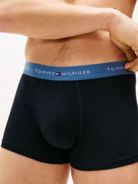 Tommy Hilfiger 3-Pack Heren Boxershorts Katoen - Mannen onderbroeken - Zwart Combi