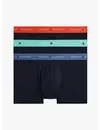 Tommy Hilfiger 3-Pack Heren Boxershorts Katoen - Mannen onderbroeken - Zwart Combi