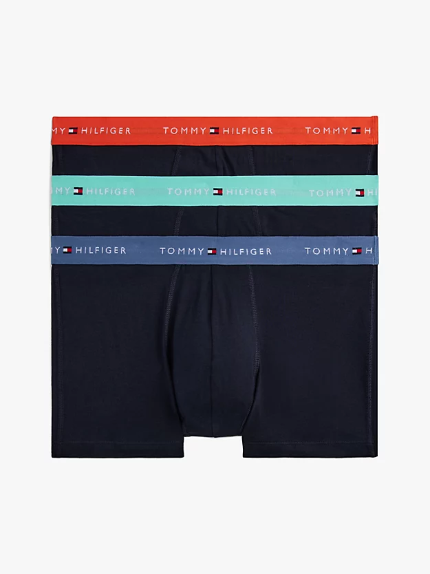 Tommy Hilfiger 3-Pack Heren Boxershorts Katoen  Zwart Combi