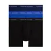 Tommy Hilfiger 3-Pack Heren Boxershorts - Katoenen heren onderbroeken - Zwart/Blauw/Donkerblauw