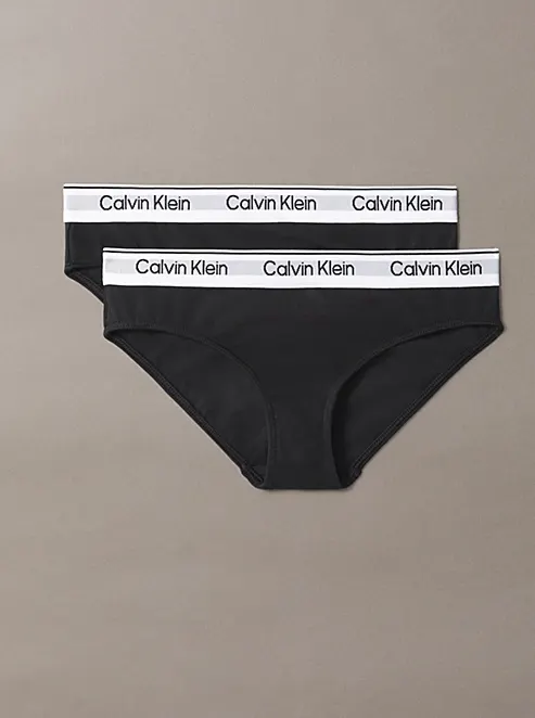 Calvin Klein 2-Pack meisjes slips -Icon Cotton Stretch