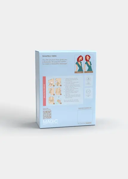 Magic Push up Plak BH - open rug bh - Va-va-Voom Bra - Bh zonder achterkant - Lage rug bh