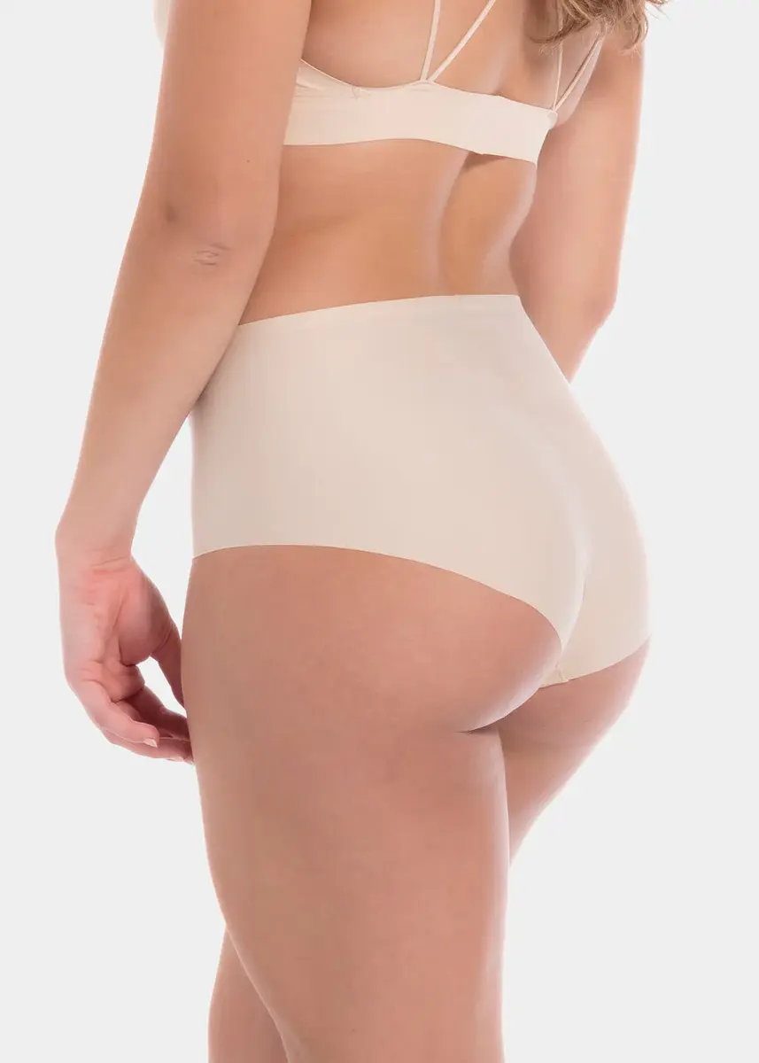 Magic 6-pak Naadloos dames taille slip  - Skintones - Multipack dames naadloze onderbroeken - Seamless