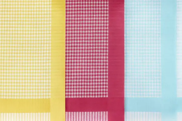 Tiseco 12 stuks Dames zakdoeken - Happy Colours - Vrolijke vrouwen zakdoeken katoen