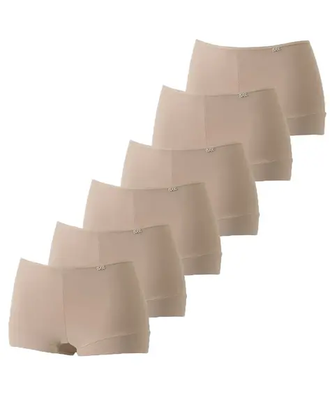 Avet 6-pack 3844 dames boxershort microfiber Avet 6-pack 3844 dames boxershort microfiber