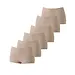 Avet 6-pack 3844 dames boxershort microfiber - Huidskleur