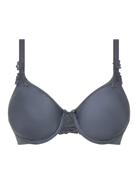 Chantelle Hedona Beugel BH - Blauw - Stevige kanten bh met goede ondersteuning Chantelle Hedona Beugel BH - Blauw - Stevige kanten bh met goede ondersteuning