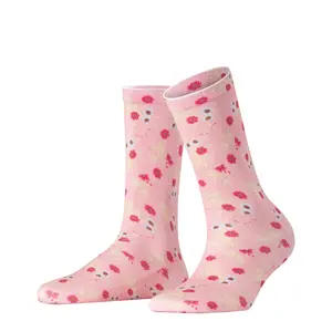 Burlington Floral Romance - Dames Sokken - Katoen Burlington Floral Romance - Dames Sokken - Katoen