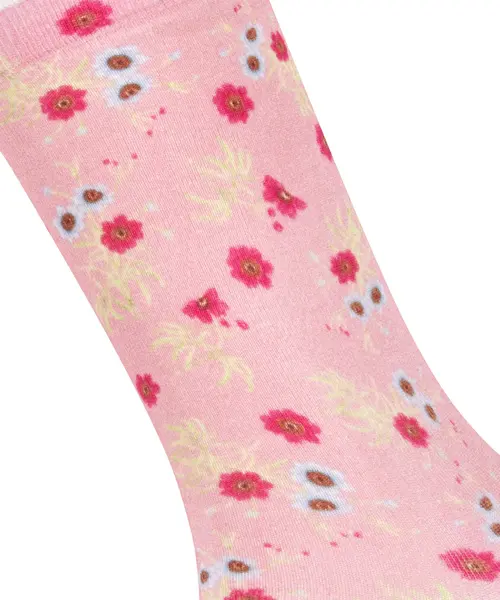 Burlington Floral Romance - Dames Sokken - Katoen Burlington Floral Romance - Dames Sokken - Katoen