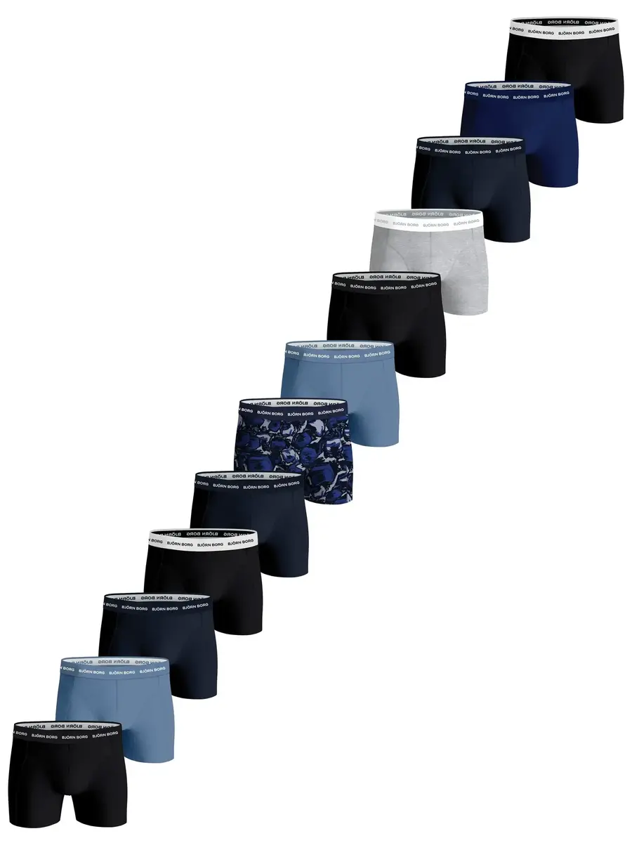 Bjorn Borg 12-pack heren boxershort-Cotton Stretch