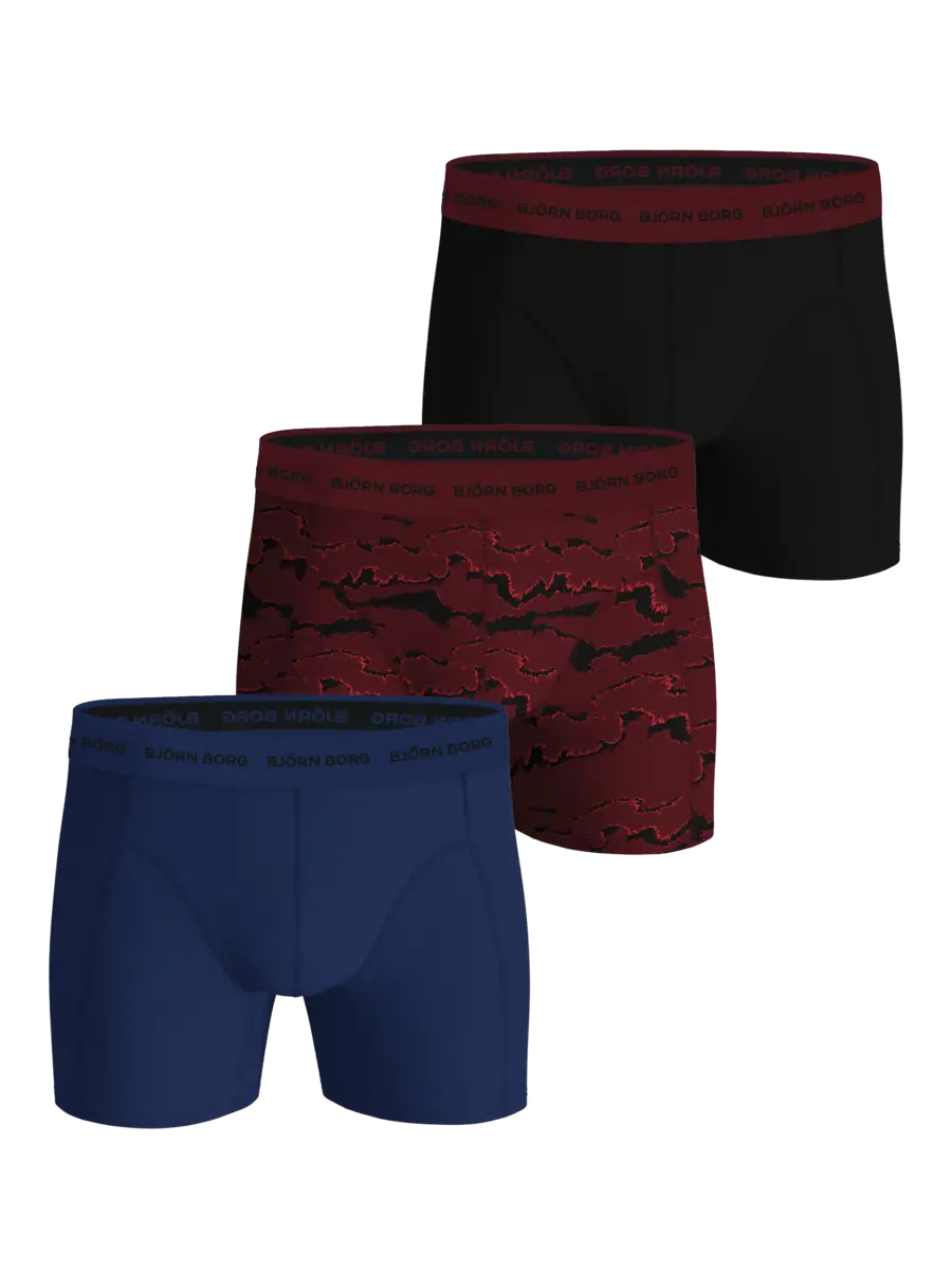 Bjorn Borg 3-pak Heren boxershort  - Cotton Stretch