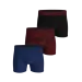 Bjorn Borg 3-pak Heren boxershort  - Cotton Stretch - Zwart/Rood/Blauw