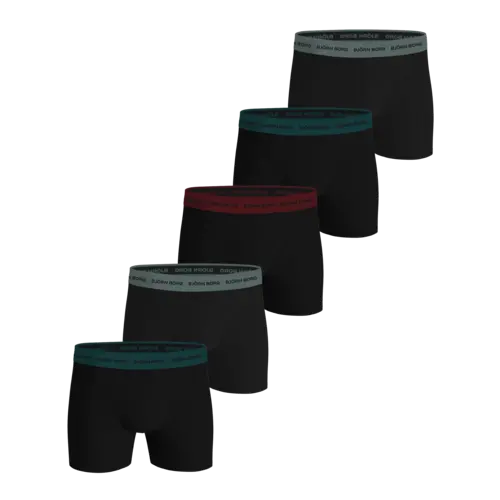 Bjorn Borg 5-Pack heren boxershorts - Cotton Stretch Bjorn Borg 5-Pack heren boxershorts - Cotton Stretch