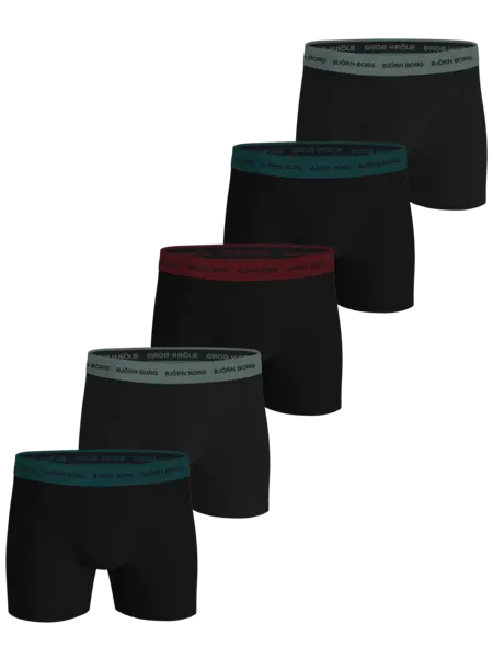 Bjorn Borg 5-Pack heren boxershorts - Cotton Stretch