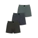 Bjorn Borg 3-pack wijde heren boxershorts - Cotton Stretch  - Jersey Boxershort - Groen/Grijs Combi