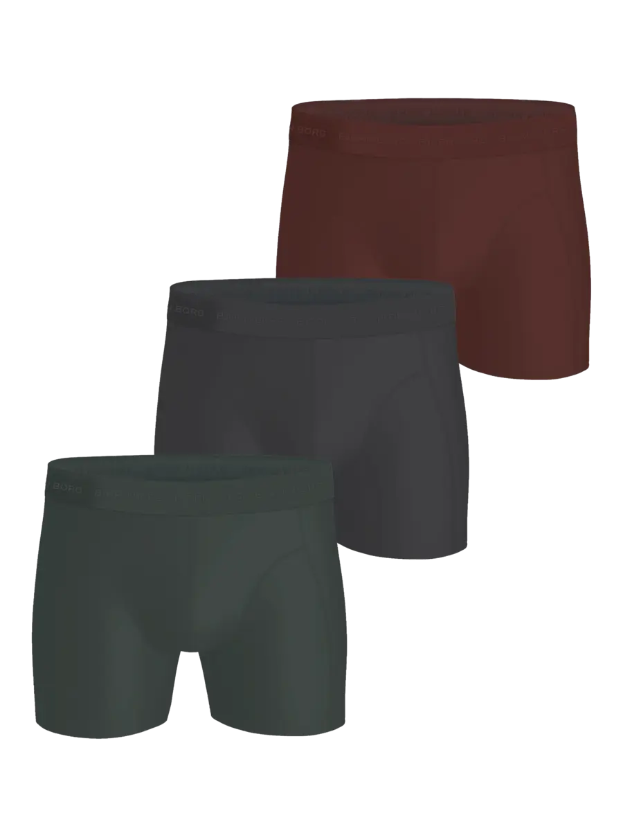 Bjorn Borg 3-pack heren boxershort - Microfiber-Combi