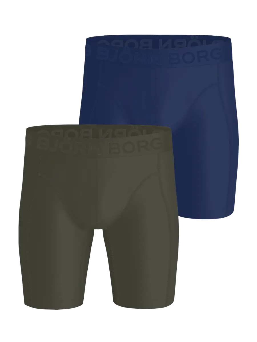 Bjorn Borg 2-Pack heren boxershort - Sports lightweight- Lange pijpjes