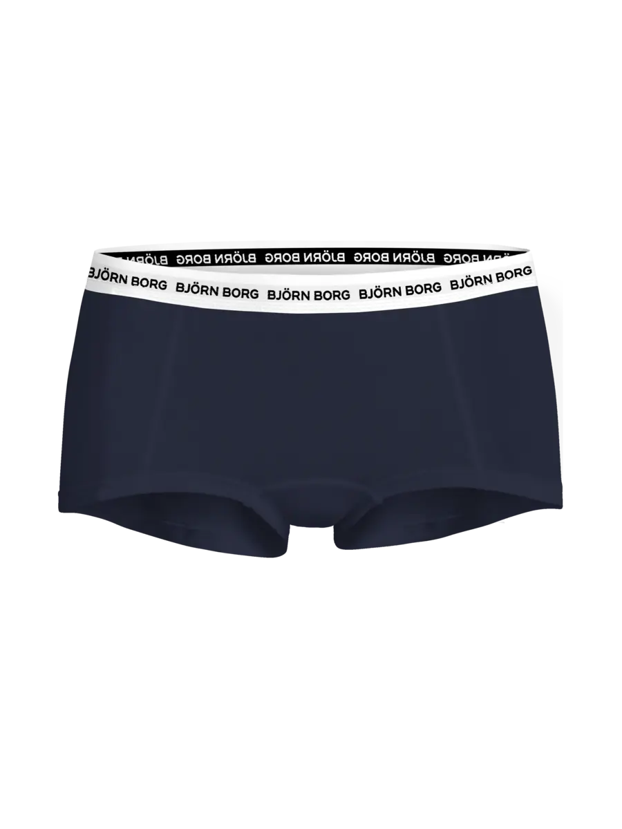 Bjorn Borg 3-pack dames boxershort- Logo shorts - Dames katoenen onderbroeken - Boxershorts dames - Bjorn Borg 3-pack dames boxershort- Logo shorts - Dames katoenen onderbroeken - Boxershorts dames -