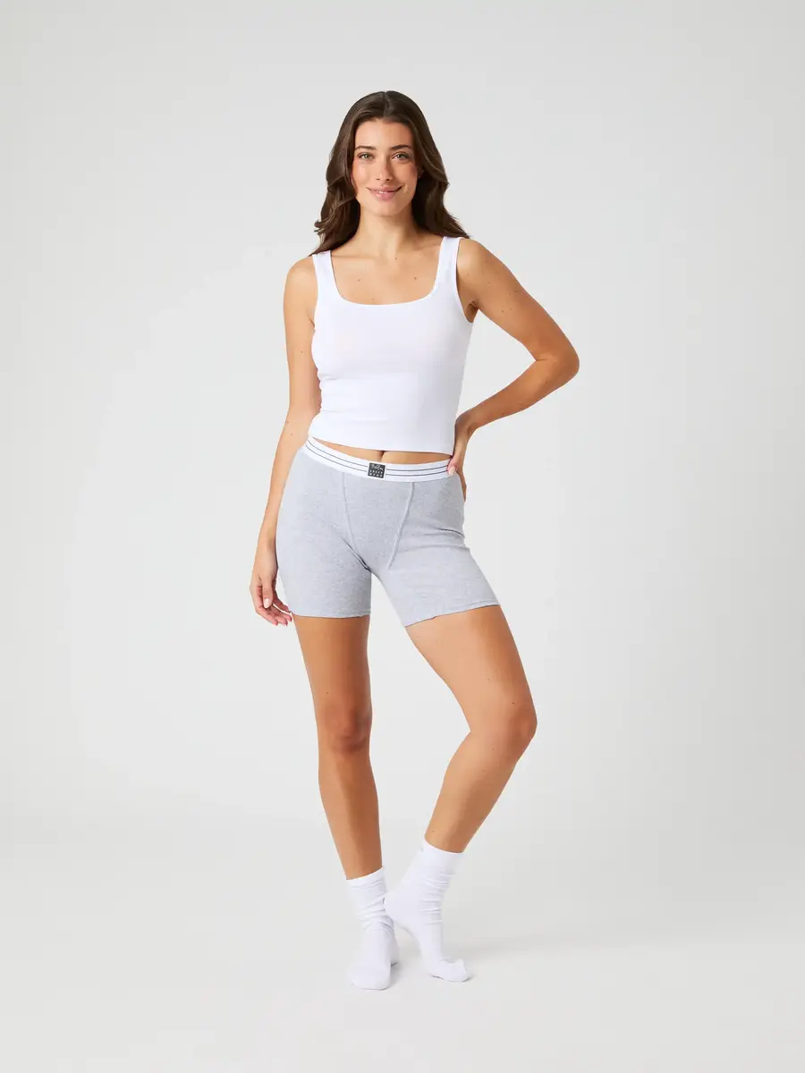 Bjorn Borg dames boxershort lange pijpjes - Original rib boxer Bjorn Borg dames boxershort lange pijpjes - Original rib boxer