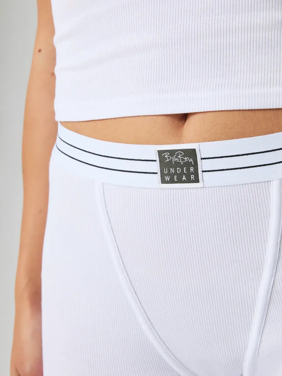 Bjorn Borg dames boxershort lange pijpjes - Original rib boxer Bjorn Borg dames boxershort lange pijpjes - Original rib boxer