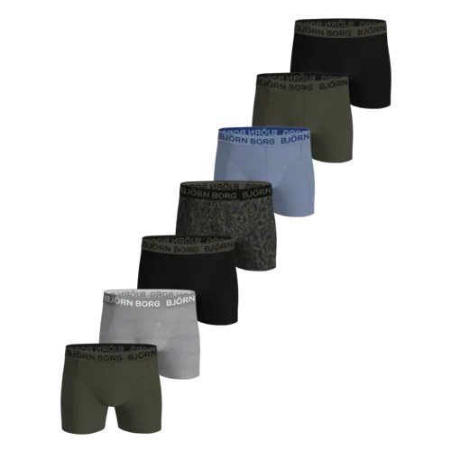 Bjorn Borg 7-Pack jongens boxershorts - Cotton stretch Bjorn Borg 7-Pack jongens boxershorts - Cotton stretch