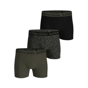 Bjorn Borg boxershorts 3-Pack jongens onderbroeken - Cotton Stretch - Katoenen jongens onderbroeken Bjorn Borg boxershorts 3-Pack jongens onderbroeken - Cotton Stretch - Katoenen jongens onderbroeken