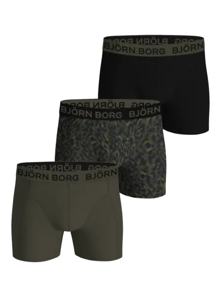 Bjorn Borg boxershorts 3-Pack jongens onderbroeken - Cotton Stretch - Katoenen jongens onderbroeken