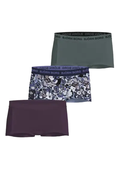 Björn Borg 3-Pack meisjes boxershorts - Cotton stretch