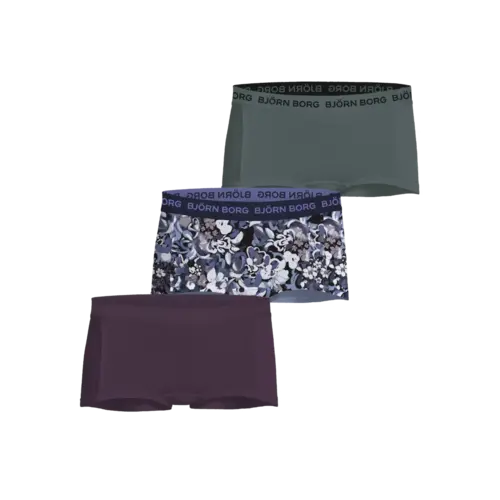 Björn Borg 3-Pack meisjes boxershorts - Cotton stretch Björn Borg 3-Pack meisjes boxershorts - Cotton stretch