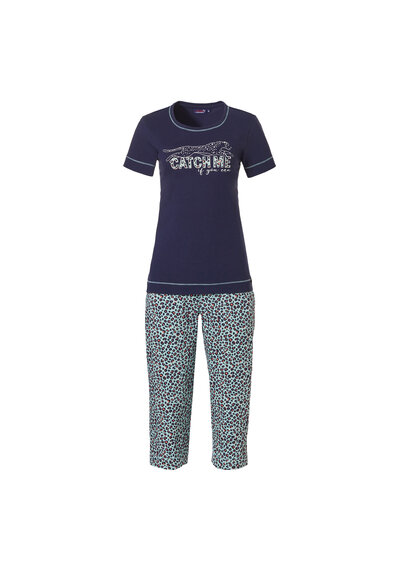 Rebelle capri pyjama dames - Dark blue Rebelle capri pyjama dames - Dark blue