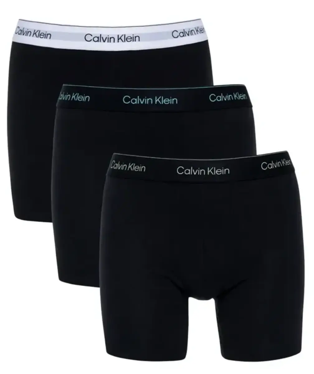 Calvin Klein Heren boxershorts 3-Pack Boxer Brief -  Icon Cotton Stretch